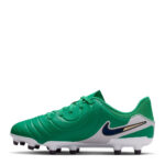 Nike Tiempo Legend 10 Junior Firm Ground Football Boots – Green/Black - Image 2