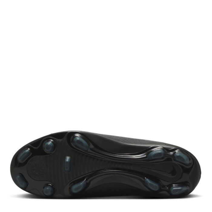 Nike Mercurial Vapor 16 Junior Firm Ground Football Boots – Blk/Deep Jungle – view 3
