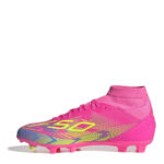 adidas Womens F50 Firm Ground Football Boots – Pink/Yellow – view 8