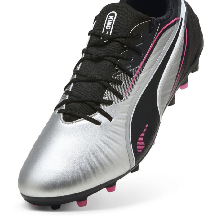 Puma King Multi-Ground Football Boots – Puma Silver-P – view 6