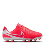Nike Tiempo Legend 10 Junior Firm Ground Football Boots – Red/White