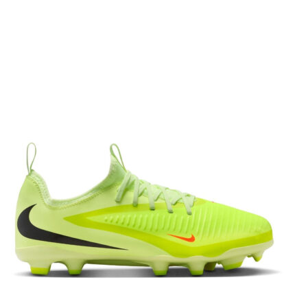 Nike Phantom Gx Ii Junior Firm Ground Football Boots – Crimson/Volt