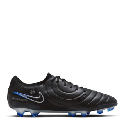 Nike Tiempo Legend 10 Firm Ground Football Boots – Black/Chrome