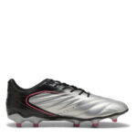 Puma Womens King Firm Ground Football Boots – Silver/Black – view 4