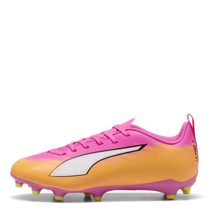 Puma Ultra Junior Firm Ground Football Boots – Poison Pink – view 2