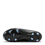 Nike Zoom Mercurial Superfly 10 Junior Firm Ground Football Boots – Black/Blue – view 3