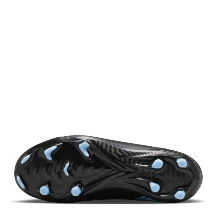 Nike Zoom Mercurial Superfly 10 Junior Firm Ground Football Boots – Black/Blue – view 3