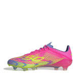 adidas F50 Firm Ground Football Boots – Pink/Yellow – view 2