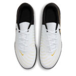 Nike Phantom Gx 2 Indoor Football Boots – White/Blk/Gold – view 6