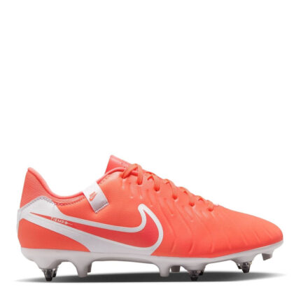 Nike Tiempo Legend 10 Soft Ground Football Boots – Red/White