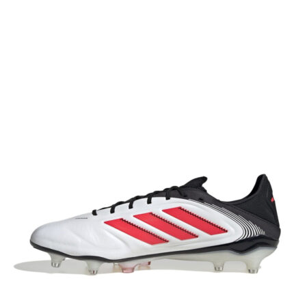 adidas Copa Pure Iii Firm Ground Football Boots – White/Red – view 2
