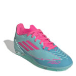 adidas F50 Junior Firm Ground Football Boots – Blue/Pink - Image 3