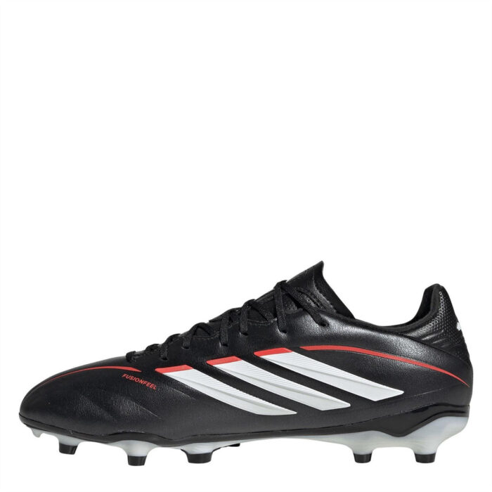 adidas Pure Iv Junior Firm Ground Football Boots – Black/Red – view 2