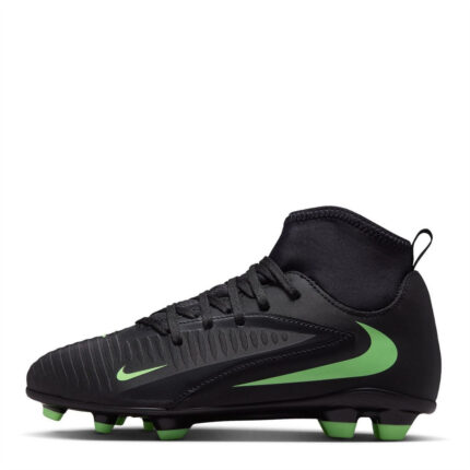 Nike Phantom 6 Junior Multi-Ground Football Boots – Black/Green – view 2