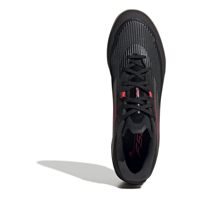 adidas F50 Indoor Football Boots – Black/Iron/Red – view 5