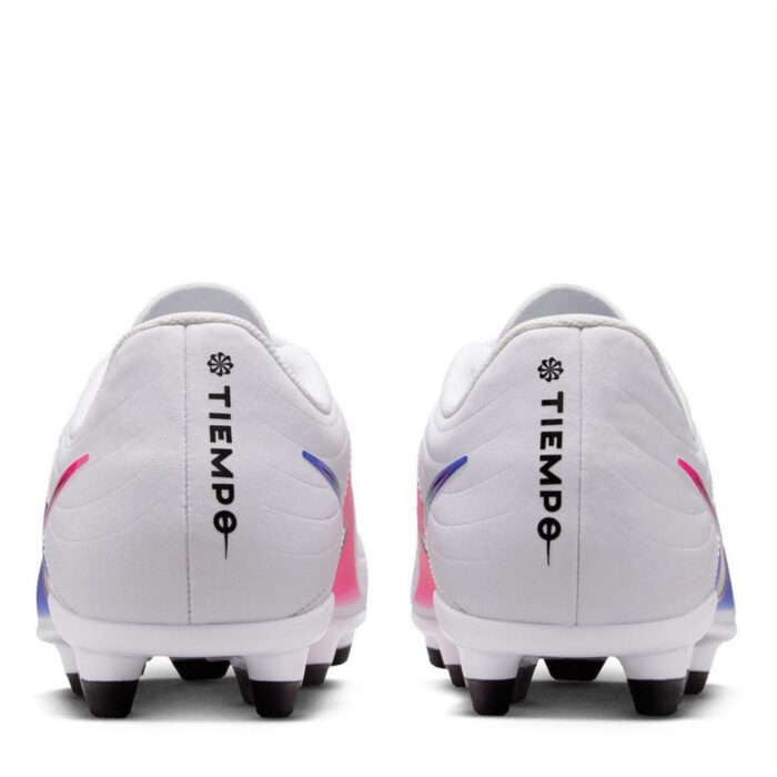 Nike Junior Firm Ground Football Boots – Blue/Wht/Pink – view 5