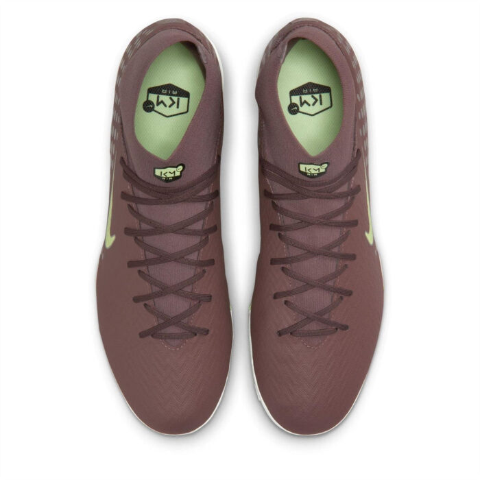 Nike Mercurial Superfly 10 Turf Football Boots – Plum/Silver – view 6