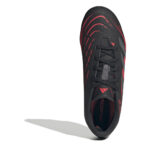 adidas Predator Junior Firm Ground Football Boots – Black/Grey – view 5