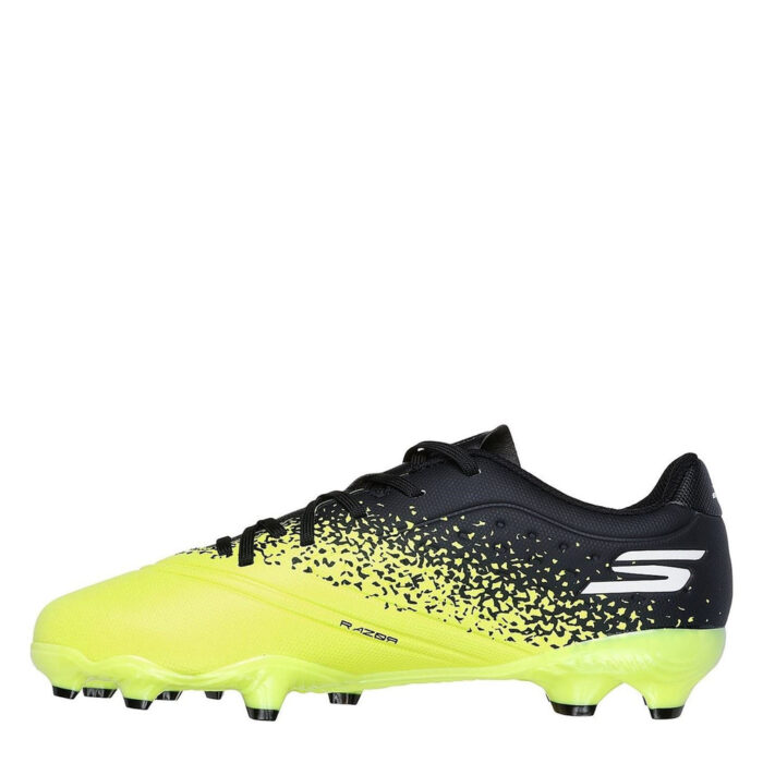 Skechers Junior Firm Ground Football Boots – Yellow/Black – view 2