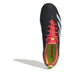 adidas Predator 24 Firm Ground Football Boots – Black/White/Red – view 5