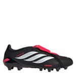 adidas Predator Fold Over Tongue Turf Football Boots – Black/White/Red