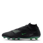 Nike Phantom 6 High Turf Football Boots – Black/Green – view 2