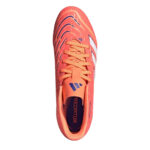 adidas Predator Firm Ground Football Boots – Orange/White – view 5