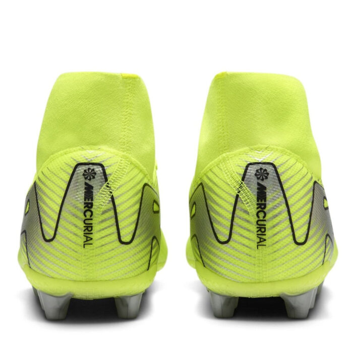 Nike Mercurial Superfly 10 Artificial Ground Football Boots – Volt/Black – view 6