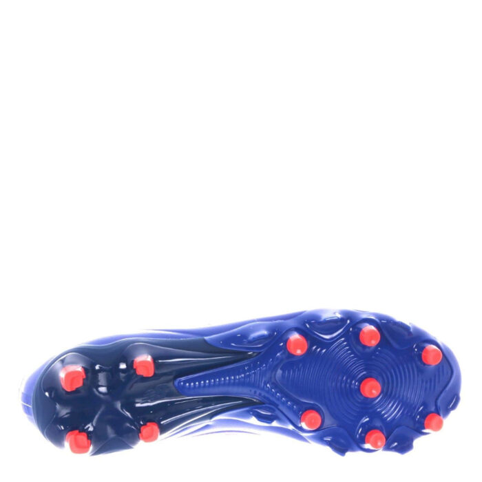 New Balance Mens Tekela Firm Ground Football Boots – Blue/Red – view 5