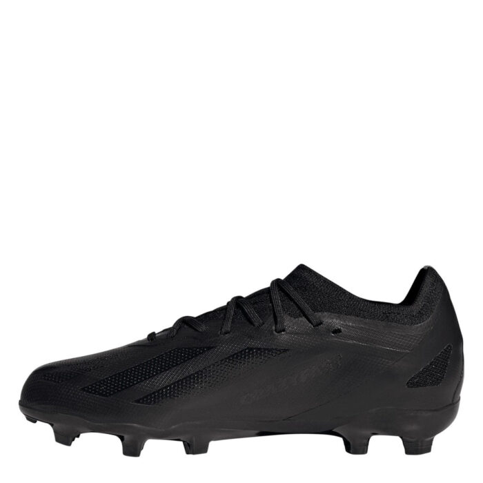 adidas X Crazyfast Junior Firm Ground Football Boots – Black/Black – view 2