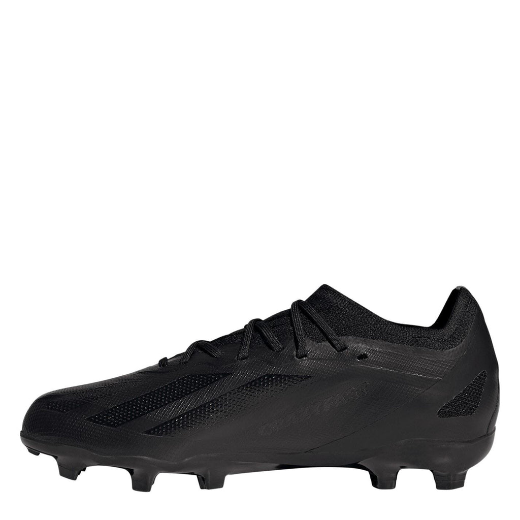 adidas X Crazyfast Junior Firm Ground Football Boots – Black/Black – view 2