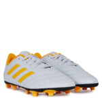 adidas Goletto Viii Junior Firm Ground Football Boots – Grey/Orange – view 4