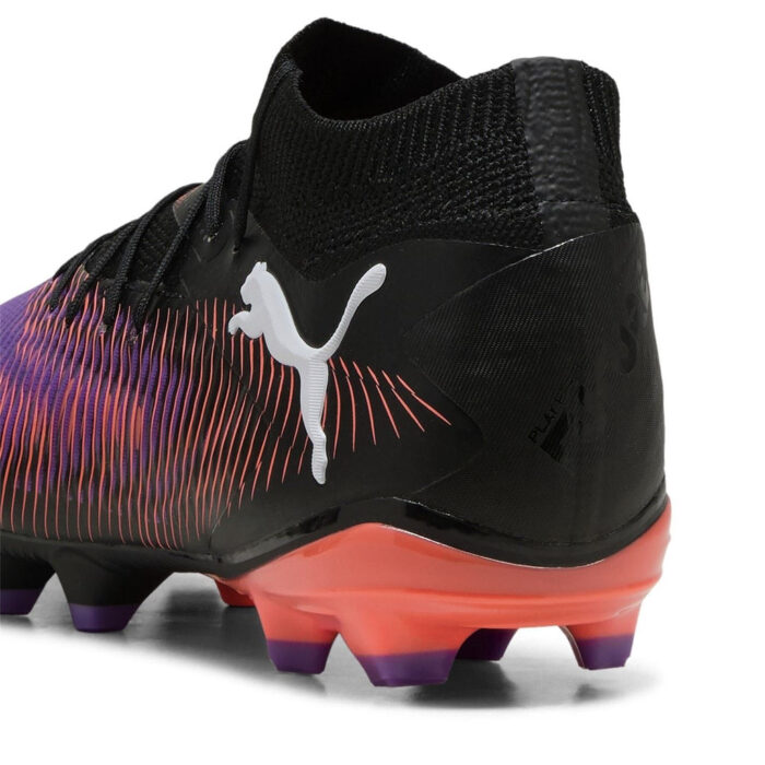 Puma Future 8 Firm Ground Football Boots – Black/Purple – view 5