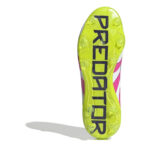 adidas Predator Junior Firm Ground Football Boots – White/Pink – view 6