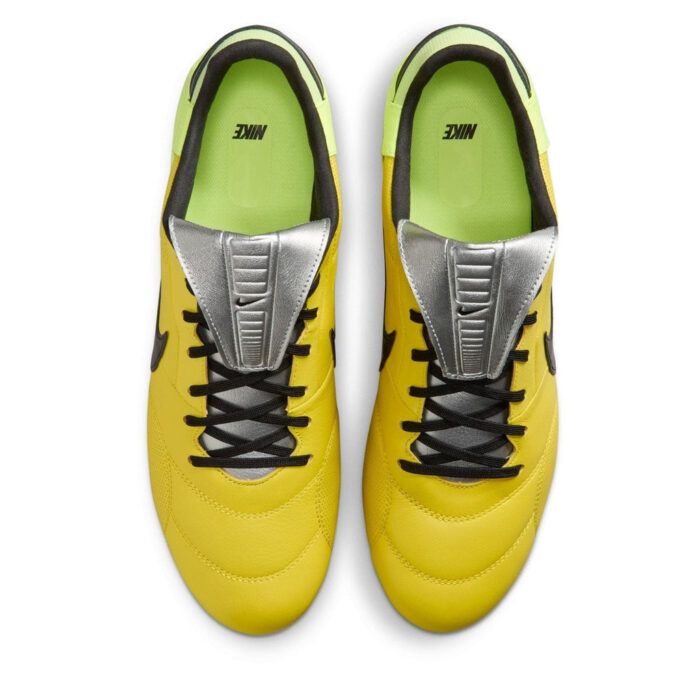 Nike Premier 3 Firm Ground Football Boots – Volt/Black – view 6