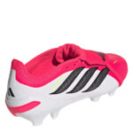 adidas Mens Predator Fold Over Tongue Firm Ground Football Boots – Red/Blk/White - Image 4