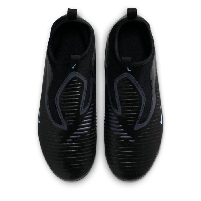 Nike Phantom 6 Junior Firm Ground Football Boots – Black/Black - Image 6