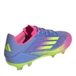 adidas Messi F50 Firm Ground Football Boots – Blue/Lemon - Image 5