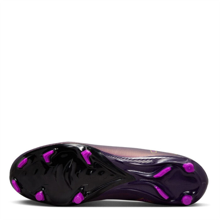 Nike Zoom Mercurial Vapor 16 Firm Ground Football Boots – Purple/Ivory – view 3