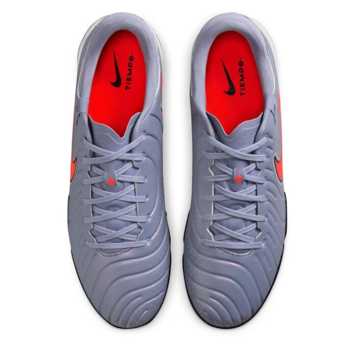 Nike Tiempo Legend 10 Turf Football Boots – Blue/Black - Image 6