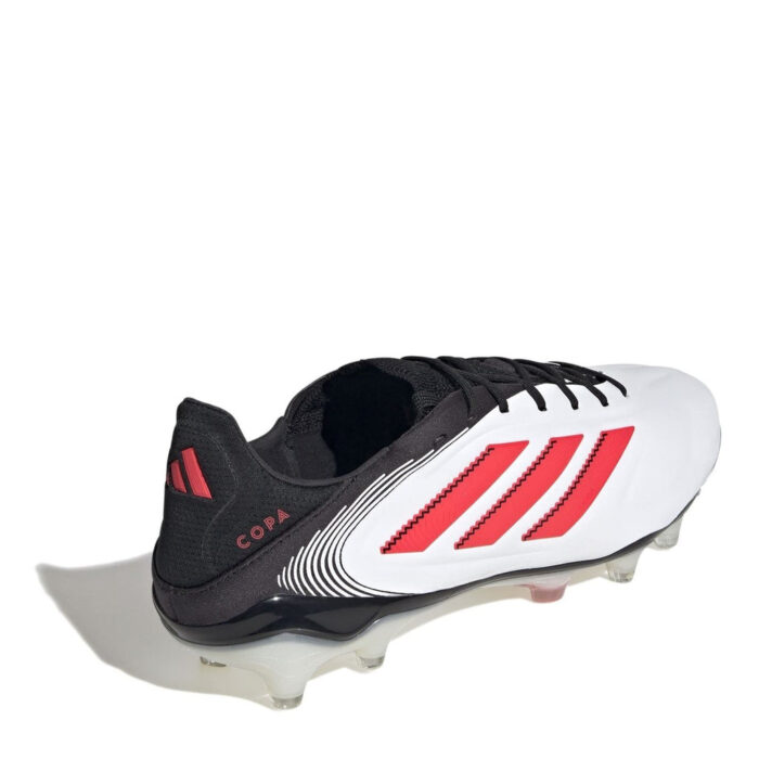 adidas Copa Pure Iii Firm Ground Football Boots – White/Red – view 4