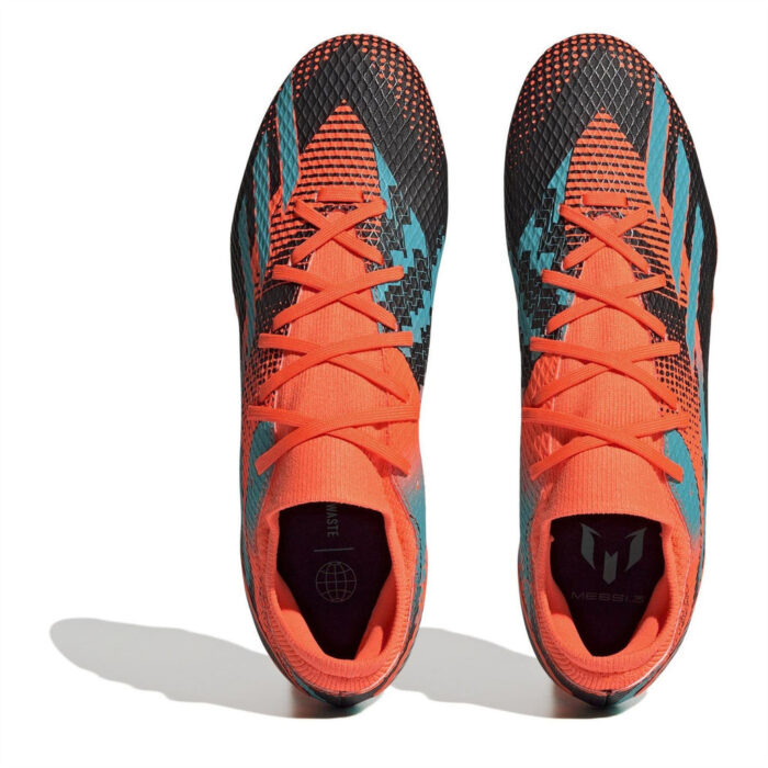 adidas Speedportal.3 Firm Ground Football Boots – Orange/Mint – view 5