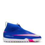 Nike Zoom Mercurial Superfly 10 Junior Turf Football Boots – Blue/Wht/Pink