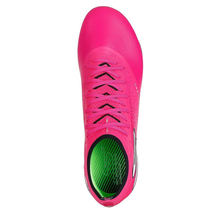 Skechers Razor Firm Ground Football Boots – Pink/Black – view 5