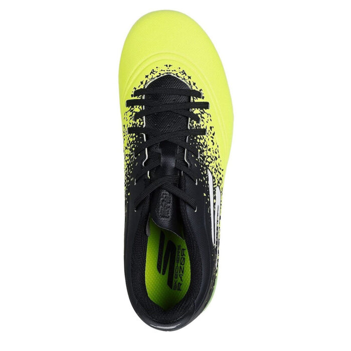 Skechers Junior Firm Ground Football Boots – Yellow/Black – view 5