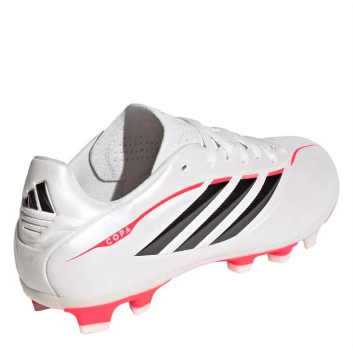 adidas Copa Pure IV Junior Firm Ground Football Boots – Silver/Black – view 4