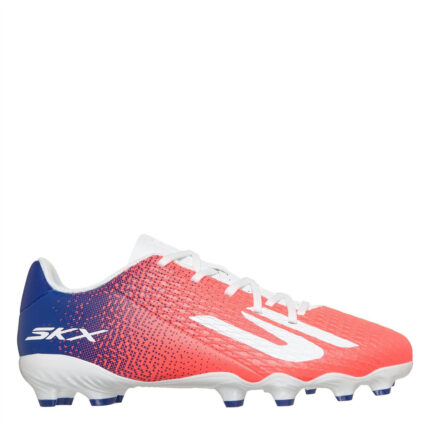 Skechers Skx.2 Junior Firm Ground Football Boots – Blue/Pink