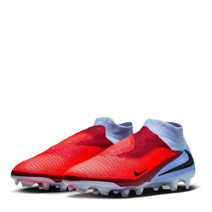Nike Phantom High 6 Firm Ground Football Boots – Blue/Purple - Image 7
