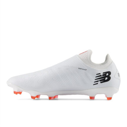 New Balance Furon V7+ Firm Ground Football Boots – White/Black – view 2