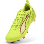 Puma Ultra Junior Firm Ground Football Boots – Yellow/Black - Image 6